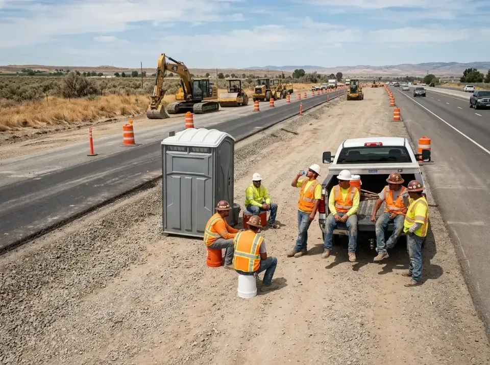 highway-road-construction-crew-007 — frequently asked questions, Porta Potty and Restroom Rentals in Blacksburg, VA